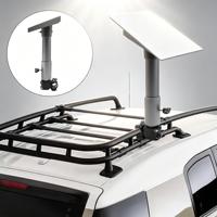 Support de fixation télescopique multi-angle réglable pour toit Starlink Gen3, sans perçage, 20-28 mm, pour Starlink Mini, camping-car, fourgonnette
