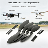 8060 9060 1047 1147 Hélices à rotation lente CW CCW pour avions électriques à aile fixe RC, similaires à APC