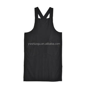 <span class=keywords><strong>Tablier</strong></span> en <span class=keywords><strong>lin</strong></span> simple de style <span class=keywords><strong>japonais</strong></span> pour hommes femmes bavoir rétro pour la maison usine transfrontalière en gros lavable durable personnalisé étranger - Product Image 6