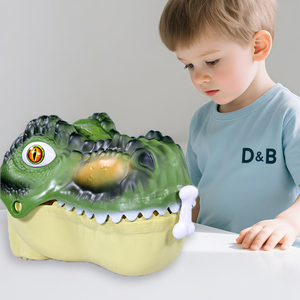 New Trend Kid Toy Plastic <strong>Mini</strong> 3D <strong>Dinosaur</strong> Toys Set Simulation Scene Mat <strong>Dinosaur</strong> Head Storage Box - Product Image 5