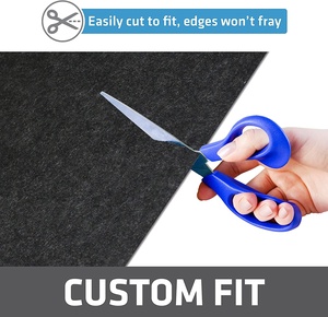 48 "<span class=keywords><strong>x</strong></span> 50" thấm nước không thấm nước bền cảm thấy whelping Hộp lót Mat có thể giặt và tái sử dụng cơ bản con chó và con chó con <span class=keywords><strong>PEE</strong></span> Pad - Product Image 5