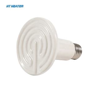 Керамический Тепловой Излучатель с дальним инфракрасным излучением, 220-230 В, нагревательная лампа, белая лампа для нагрева/куриных копсов/брудированных/промышленных нагревателей, лампочки - Product Image 2