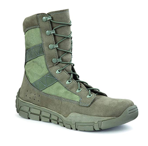 รองเท้าบูทเดินป่า HBA32 Hunting Combat ขนาด 7 นิ้ว สีเขียวมะกอก น้ำหนักเบา ผลิตในจีน พร้อมอุปกรณ์เสริม - Product Image 1