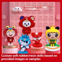 400% grande boîte aveugle en peluche authentique bébé trois doux rêve série congelés personnages vinyle jouet décoratif pour les enfants