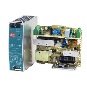 MEANWELL-fuente de alimentación de carril Din EDR-120-12, NDR-120-12, SDR-120-12, 120w, 12V, 10A