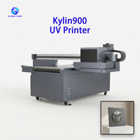 Impresora UV de Banda Transportadora de Alta Velocidad con Visión Inteligente Kylin900 con Cámara Industrial de 1200dpi para Impresión Precisa de Productos Irregulares