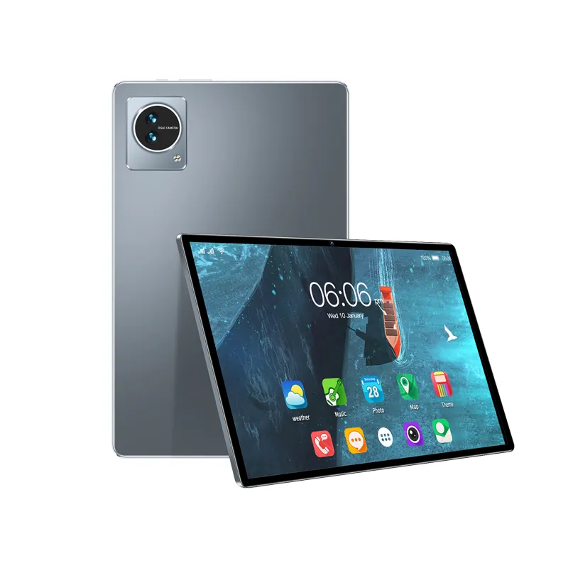 V10 Design business tablette android pc 10.1 pouces android 12.0 ram 8gb rom 128gb 2K écran 4g carte sim tablettes pour étudiants