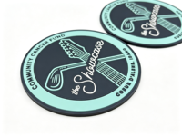Sous-verres personnalisés pour boissons, impression musicale 2D, logo 3D, sous-verres vierges pour sublimation, sous-verres pour bière
