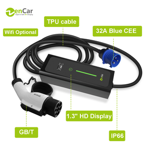 Chargeurs de <span class=keywords><strong>voiture</strong></span> électriques Zencar EV, 1 phase, 3,5 kW, 7 kW, type 2 GB/T, pour la recharge portable avec 12 protections de sécurité - Product Image 5