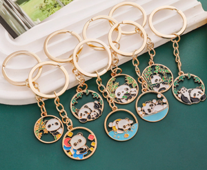 Porte-clés en métal avec logo personnalisé, commande en gros, couleurs vives, vente en gros directe d'usine, porte-clés promotionnel, cadeau - Product Image 4