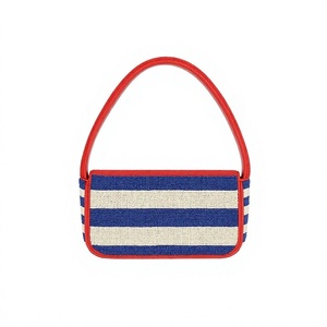 Sac à main de soirée de luxe pour femme, orné de perles et de cristaux, fait main, pochette de soirée élégante - Product Image 4