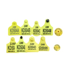 KED KD504 UV resistente a la impresión láser palabras poliuretano cerdo oveja ganado etiqueta de identificación para orejas de animales de granja - Product Image 1
