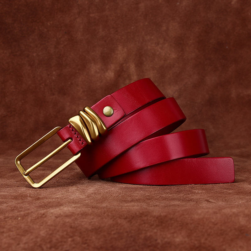 685สีแดงขนาดใหญ่หนา2.4ซม. กว้าง4มม