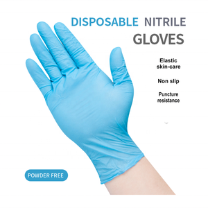 Anboson guantes esterilizados guanti में डि nitrile pacco 50 paio misura एक्स्ट्रा लार्ज nitrile gants nitrile पाउडर नि: शुल्क एम आकार - Product Image 4