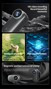 Grabadora de vídeo Digital 2025, Mini cámara de cuerpo portátil, CCTV portátil, cámara de pulgar pequeña, cámara deportiva de acción 4K con Wifi - Product Image 3