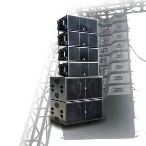 T.I Pro Audio doppio 12 pollici a due vie attiva Line Array altoparlanti impermeabili per concerti interni/esterni sistema Audio