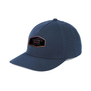 <b>Navy</b> Performance Golf <b>Hat</b> Custom Logo Water Resistant <b>Hats</b> Curved Bill Baseball Caps IVA-C-H-67-1 - Product Image 3