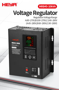 Factory <span class=keywords><strong>AVR</strong></span> 12KVA 45/60/90V-280V Voltaje ultrabajo 220V Regulador De Tensión Reguladores De Voltaje automáticos Estabilizadores - Product Image 2