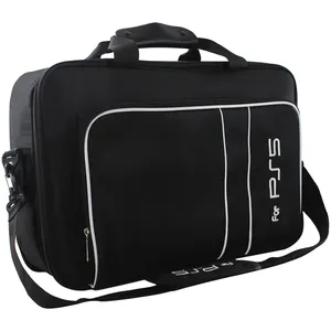 Sac de transport usb étanche pour console PS5, sac à bandoulière de grande capacité, épais et antichoc, accessoires pour téléphone