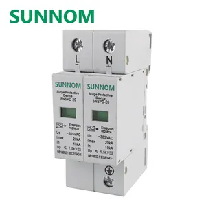 AC Power SPD 20ka-40ka Surge Suppressor Thiết Bị Bảo Vệ Tăng