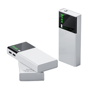 Alta capacidad <span class=keywords><strong>20000mAh</strong></span> Banco de energía portátil Logotipo de fábrica Cargador móvil LED Batería externa 10W Regalo perfecto Cargador móvil OEM - Product Image 6