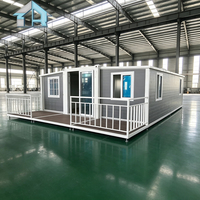 Maison Modulaire Préfabriquée Robuste et Étanche de 20 pieds pour Bureau Commercial sur Site - Vente en Gros