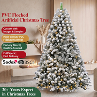 Sapin de Noël Artificiel Haut de Gamme 150 cm – Vainqueur du Test – Pliable pour Intérieur – Avec Support en Bois et Sac de Rangement – Pure Living