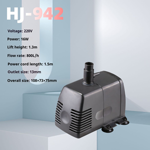 SUNSUN pompa air hidroponik, Aksesori sistem hidroponik peralatan pertanian 22W 1.6m 1000L/h - Product Image 4