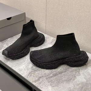 Zapatos casuales de diseñador de lujo, zapatos de plataforma para entrenamiento, zapatos de caña alta tipo calcetín, tendencia de moda, suela gruesa, zapatillas deportivas 2.0 Speed. - Product Image 2