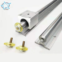 Paypal accepté 50mm à 1000mm voyage CNC Rail de guidage linéaire avec accessoires de roulement en acier Nema 23