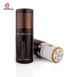 80ml 100ml elektrische Vibration Körper lotion Massage PET Flasche Kosmetik verpackungs behälter mit Roller Ball Massage Applikator - Product Image 5