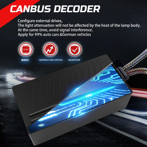 หลอดไฟหน้ารถยนต์ LED กำลังสูง ความสว่างสูง 130W 24000LM 12V 24V สามสี 3000K 4300K 6500K รุ่น H4 H7 H11 พร้อมตัวถอดรหัส Canbus - Product Image 4