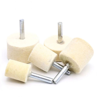 Brosse de polissage en laine, meule à polir les bijoux, roue de polissage en métal, tête de polissage en laine, feutres de polissage