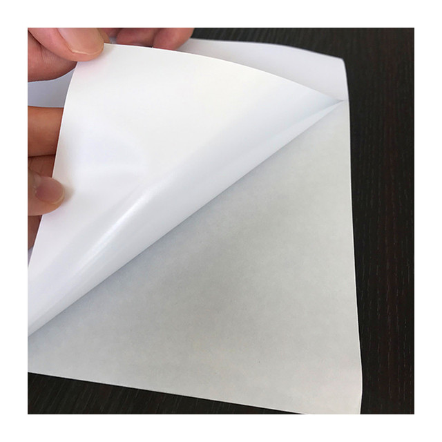 Self Adhesive Inkjet Vinyl Waterproof Matte/Glossy Finish A4 Size Printable Sticker Sheet 500pcs