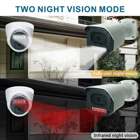 Kit de caméra de sécurité OEM ODM 4CH 2MP 5MP avec disque dur 500 Go, IP66, AHD XVR, vision nocturne, système de surveillance, logo personnalisé
