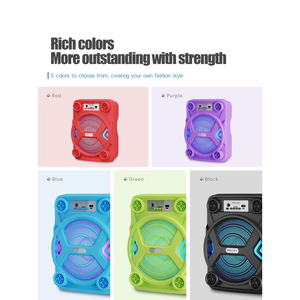 Haut-parleur extérieur de qualité exceptionnelle portable sans fil avec microphone <span class=keywords><strong>mini</strong></span> haut-parleur musique active haut-parleur de jeu à domicile - Product Image 6