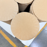 Papier couché PP simple face brillant, matière première alimentaire pour assiettes en carton