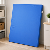Matelas en mousse reconstituée avec revêtement en cuir PU imperméable, lit recouvert de PU pour appartements, auberges et usage domestique