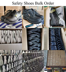 YYR, Chaussures de sécurité pour chauffeurs de camion avec tige en cuir gaufré de qualité, application polyvalente, anti-choc et anti-perforation, chaussures de travail HSB012 - Product Image 6