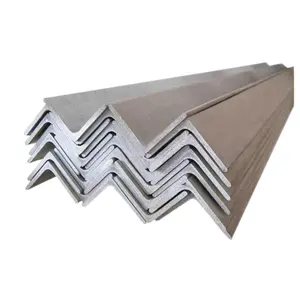 Profilo a braccio trasversale con fessura in metallo zincato con angolo di carbonio a forma di L in ferro metallo uguale barra angolare in acciaio