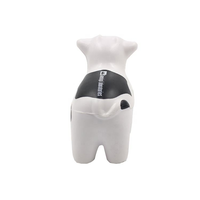 2025 Offre Spéciale cadeaux promotionnels mignon jouet personnalisé PU matériel anti-Stress/taureau forme vache balle anti-Stress pour 5 7 ans QF marque