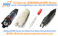 BOQU — capteur de contrôle de la qualité de l'eau, capteur BNC, électrode pH liquide, sonde à électrode pH analogique, valeur 0-14