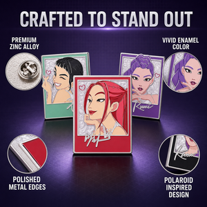 Pin de Solapa Personalizado de Aleación de Zinc con Personajes, Caja Sorpresa Coleccionable, Insignia Misteriosa para Fans, para Niñas de 8 a 13 Años - Product Image 1