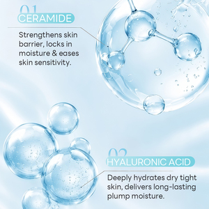 Acetyl Hexapeptide-8 Hydrating &amp; Soothing <strong>Face</strong> Cream With Niacinamide Panthenol Ceramide &amp; Hyaluronic Acid For Normal Skin - Product Image 6