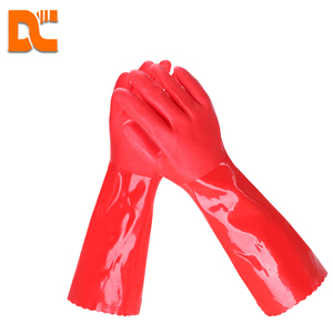 <span class=keywords><strong>Gants</strong></span> <span class=keywords><strong>de</strong></span> sécurité en PVC <span class=keywords><strong>de</strong></span> <span class=keywords><strong>type</strong></span> chaud nettoyage industriel Anti-chimique imperméable à l'eau acide résistant à l'huile protecteur 22mil épais manchette <span class=keywords><strong>de</strong></span> sécurité - Product Image 5