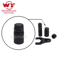 WEIYUAN Juego de 4 Herramientas de Medición y Desmontaje de Válvulas Solenoides de Bomba de Combustible Common Rail para Bomba 320D, Certificado ISO 9001, 6 Meses de Garantía