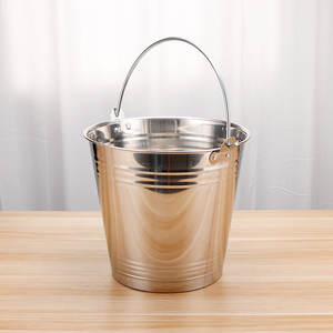 20l Wateremmer 12L inhoud RVS Isemmer Metalen emmer - Product Image 3