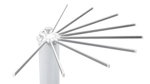 Trépied étendoir à linge Portable et pliable gain de place étendoir à linge avec tiges en aluminium pour balcon - Product Image 3