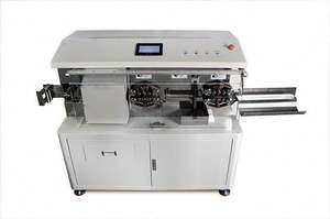 Fully Auto Concentric Cable Cut and Stripping <b>Machine</b> Shielded Cable <b>Rotary</b> Blades Peeling <b>Machine</b> - Product Image 5