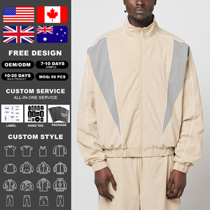 KingSen Custom 100% Nylon Waterproof Work <b>Zip</b> <b>up</b> <b>Jacket</b> Outdoor Wear - Product Image 2